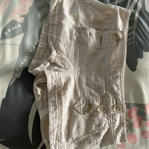 Button Front Express Shorts